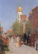 Childe Hassam A Spring Morning china oil painting reproduction